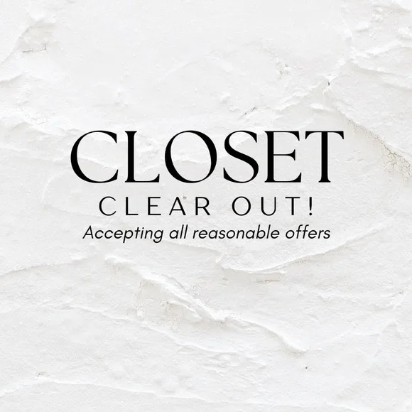 CLOSET CLEAR OUT! - Picture 1 of 1